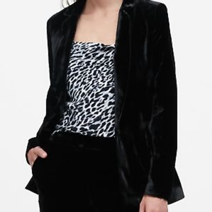 Banana Republic velvet blazer size 12